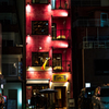 路地裏のピンク。。