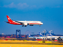 上海航空Boeing 787..