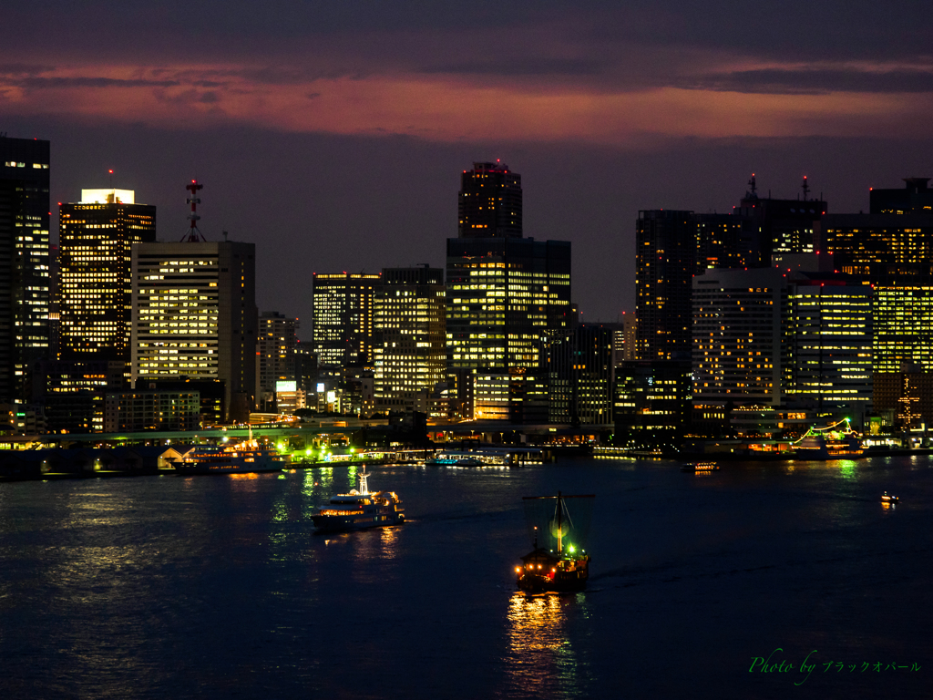 東京ベイエリア夜景..