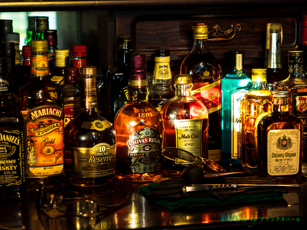 bottles..