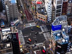 街の情景〜大門交差点