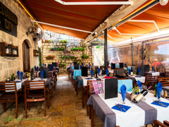 Restaurant in Kotor.