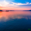 夕凪の海..