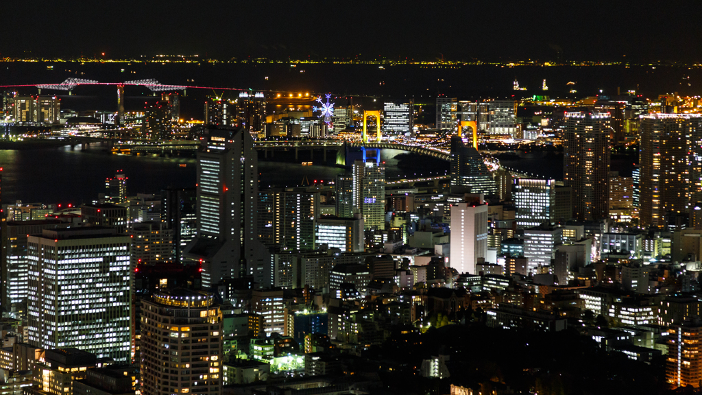 Tokyo City Night View