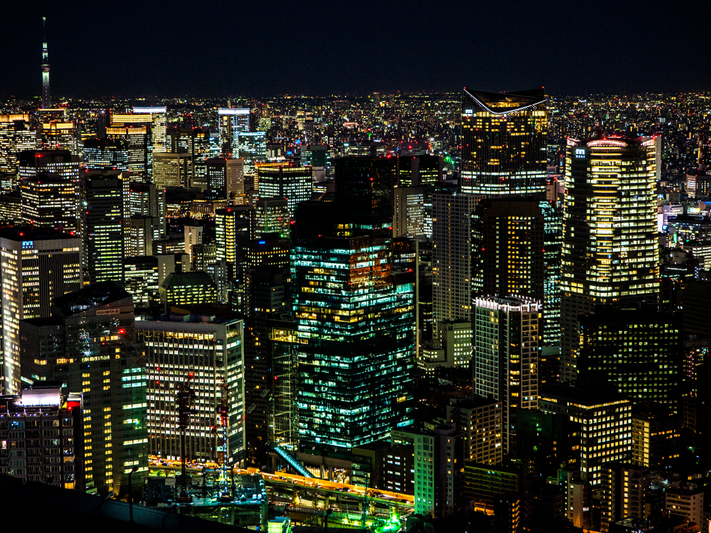 感謝の夜景