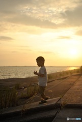 夕陽