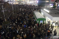 渋谷交差点雑踏