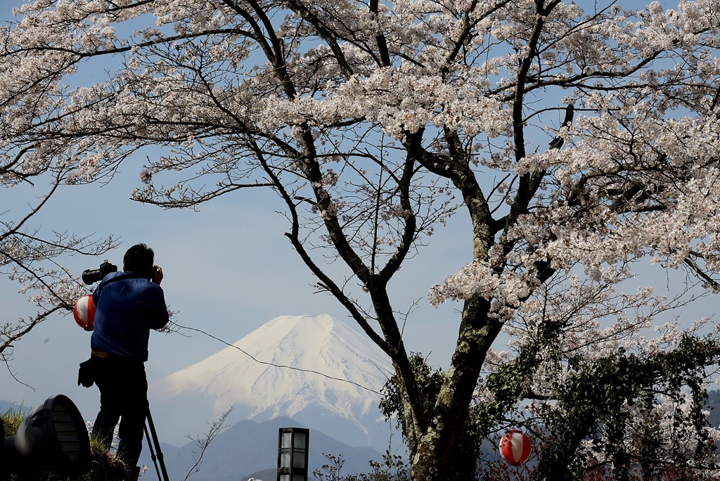 富士を撮る