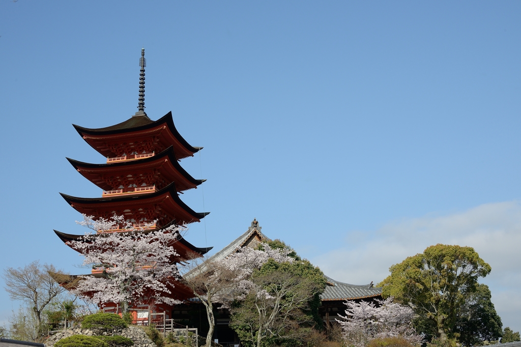 宮島塔の丘