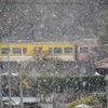雪の芸備線