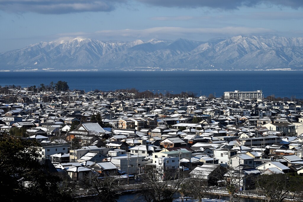比良山地遠景