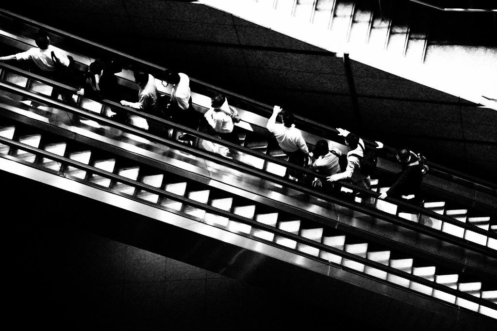 Taking an Escalator