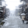 雪の高山三町