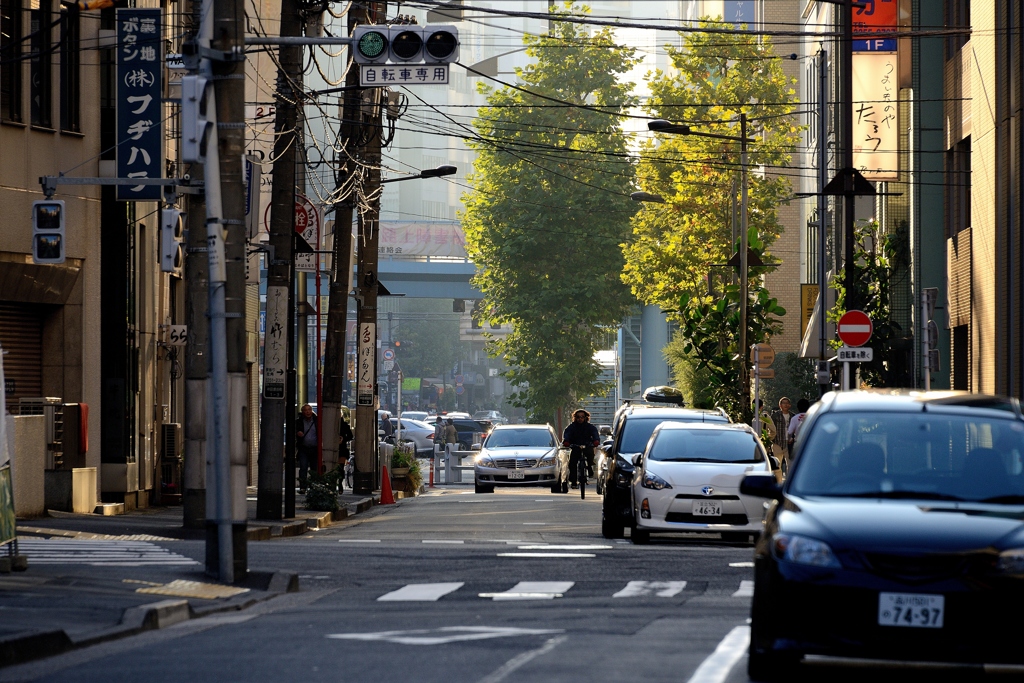 秋葉原裏通自転車