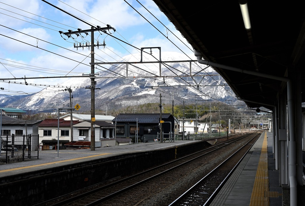 駅から伊吹山