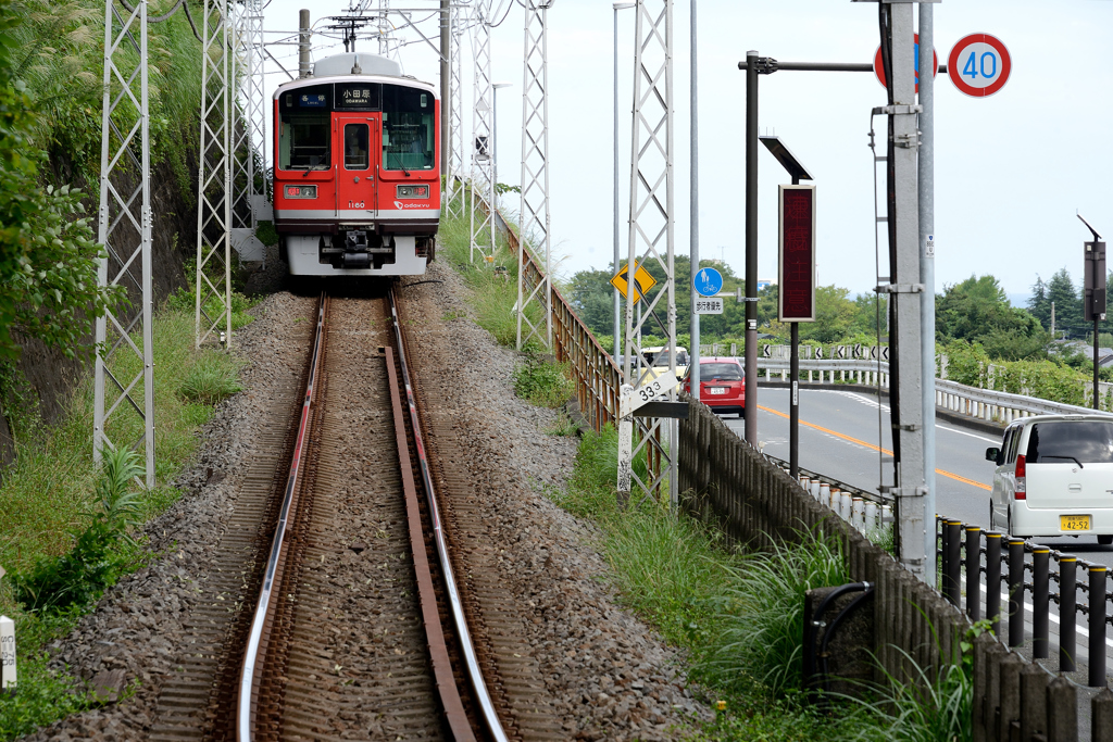 ベタ踏み坂鉄道版