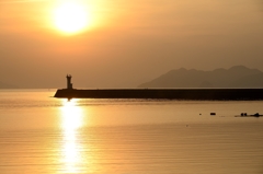 朝凪の海