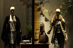 Showwindow at night