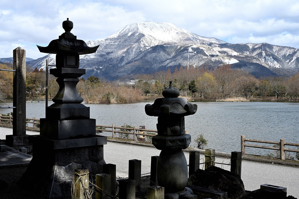 三島池越し