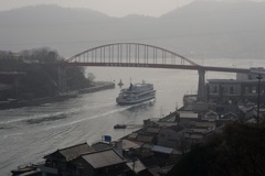 音戸の瀬戸通過