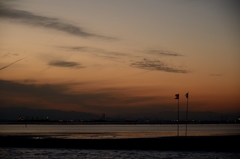 木更津の夕暮れ