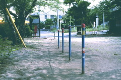 公園の鉄棒