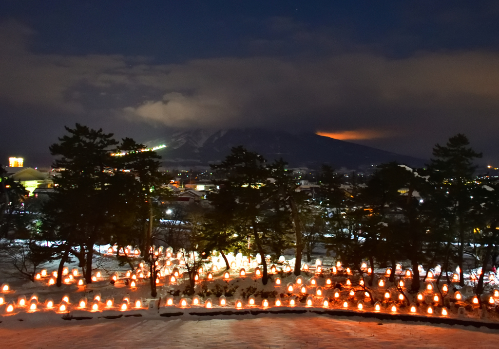 弘前城雪燈籠まつり