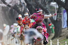 桜流鏑馬