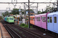 来る列車、行く列車