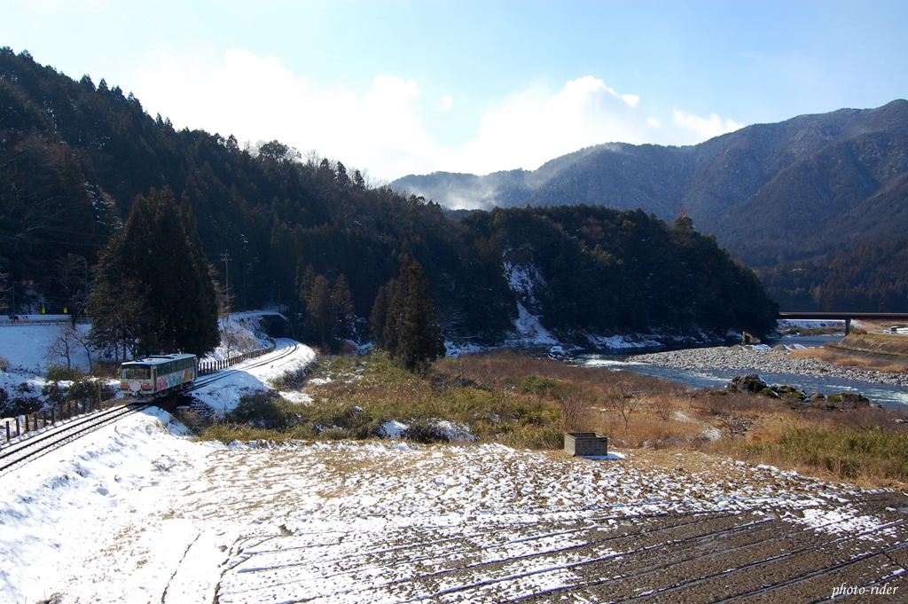 雪化粧鉄道