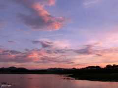 神の夕景