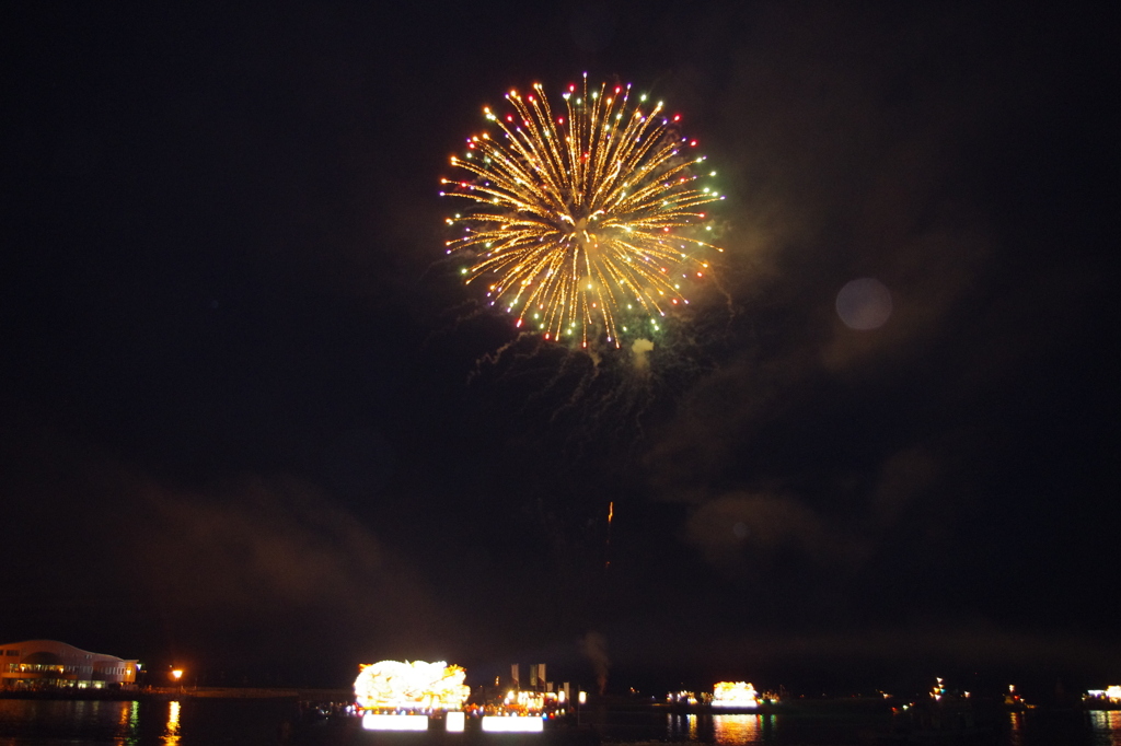 ねぶた祭り夜の部