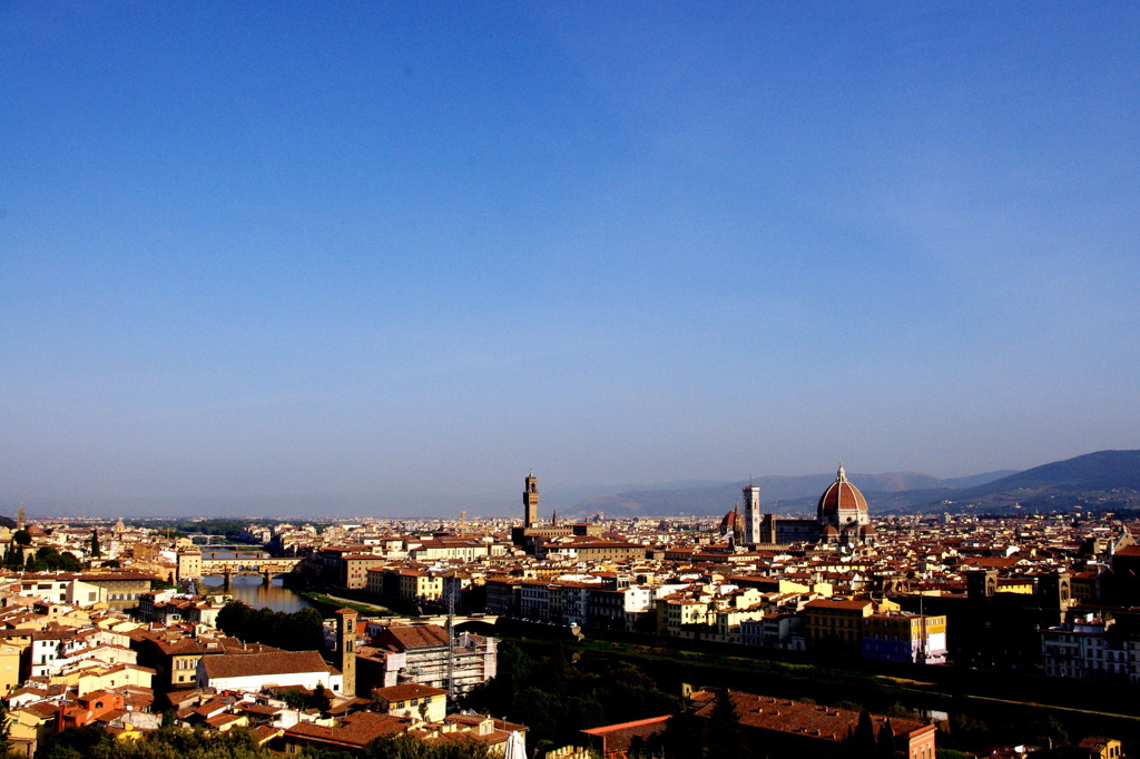 フィレンツェの町並み