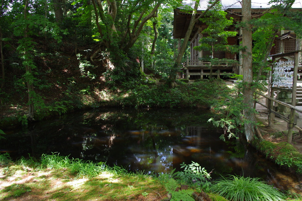 山寺のふもと・・・かな？