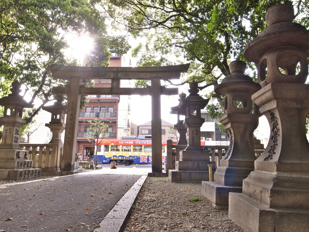 鳥居とチン電４