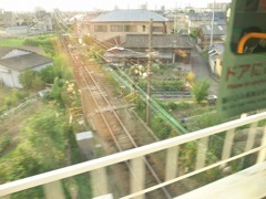 小さい踏み切り
