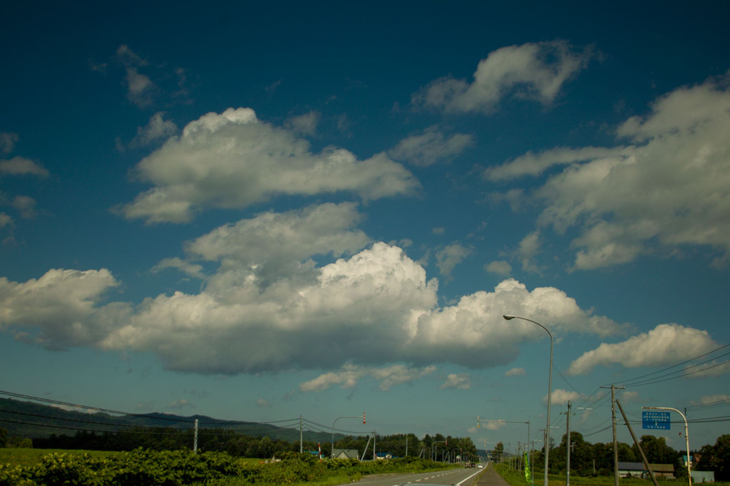 行く手の空