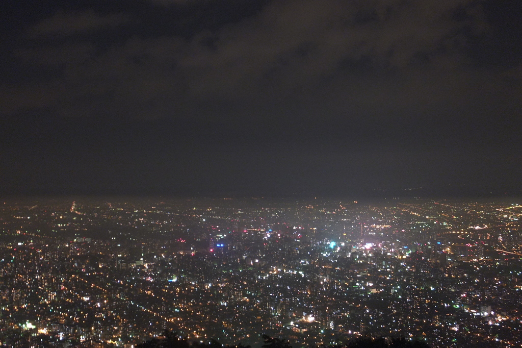 札幌の夜