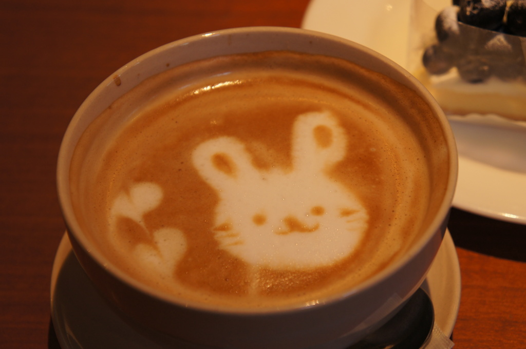 西宮 ARROW TREE のラテアート