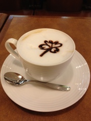 西宮北口 珈琲屋ドリームのラテアート