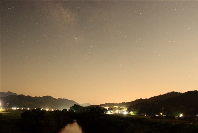 天の川地の川