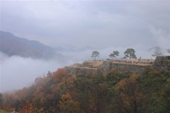 竹田城　雲海　その２