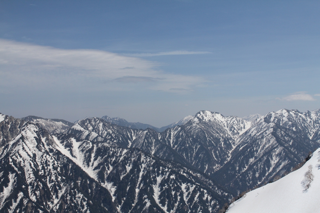 立山連峰遠景