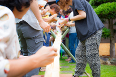 夏のホームパーティー