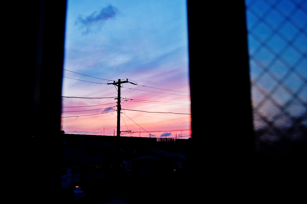 窓の外
