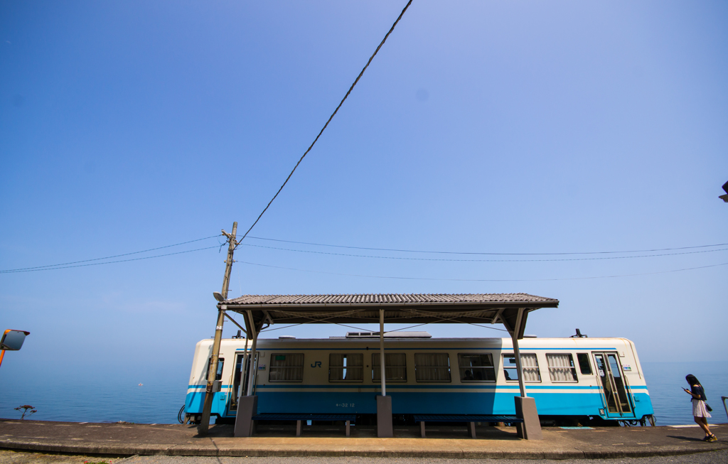 空色の列車