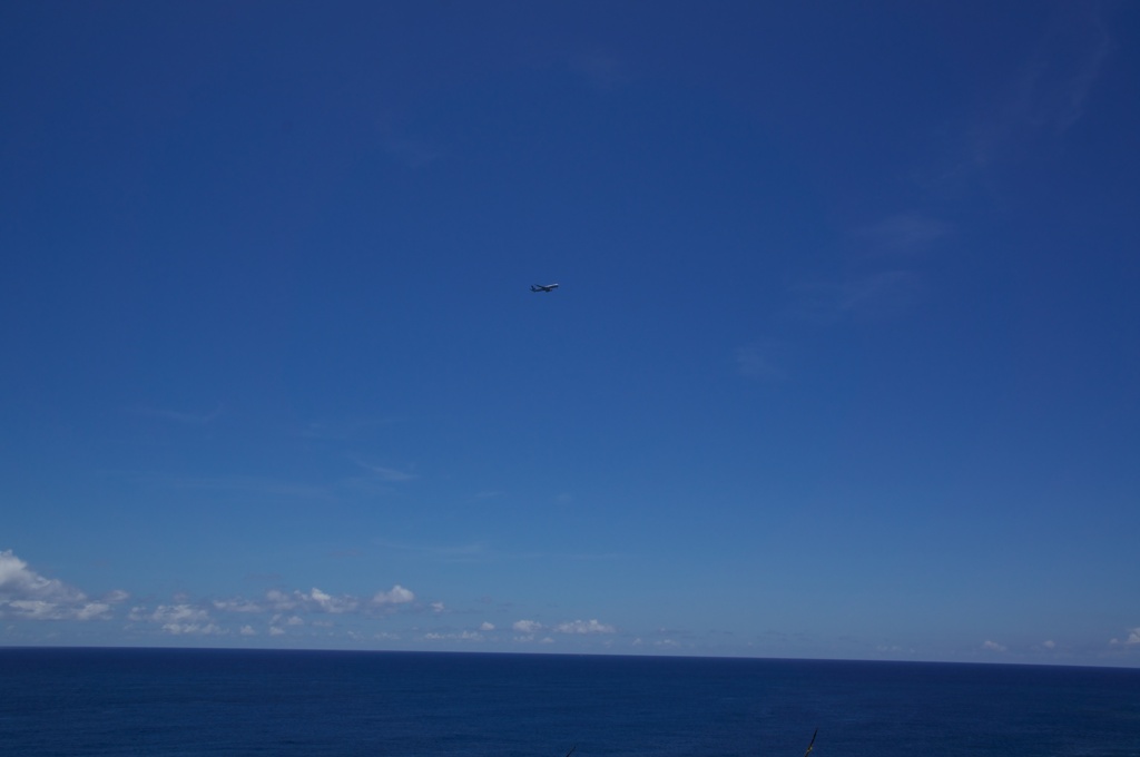 青空と飛行機