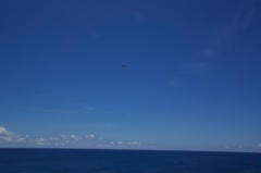 青空と飛行機