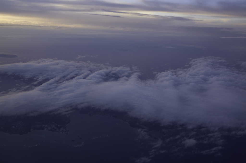沖縄上空