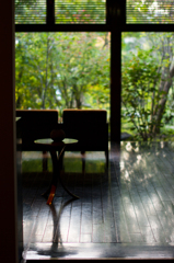 鹿児島旅館　ロビーの静寂